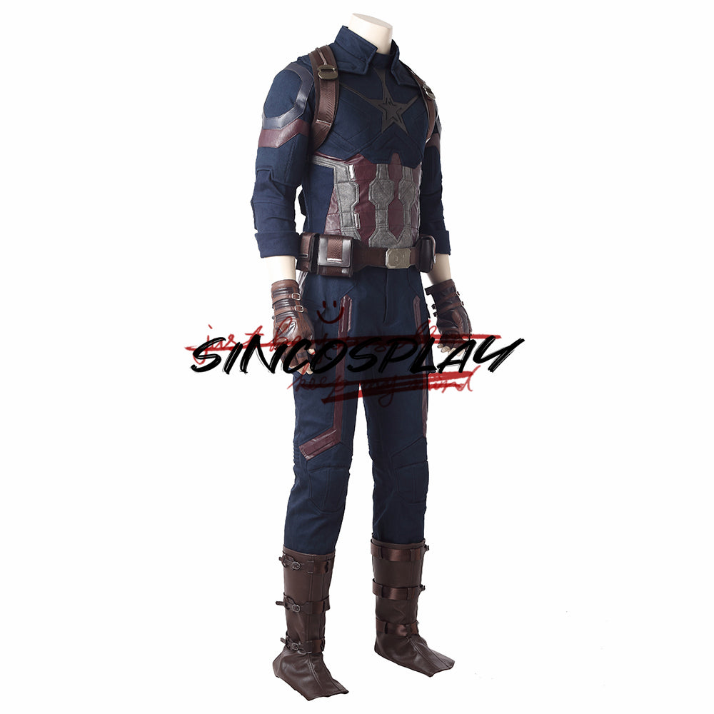 Avengers: Infinity War Steve Rogers Cosplay Captain America Cosplay Costume