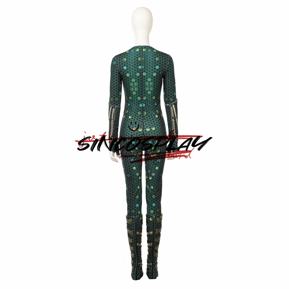 Aquaman and the Lost Kingdom Cosplay Mera Cosplay Costume Bodysuit