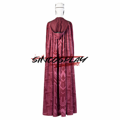 Doctor Strange: in the Multiverse of Madness Cosplay Doctor Strange 2 Scarlet Witch Wanda Django Maximoff Cosplay Costume