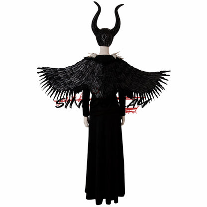 Maleficent Cosplay Costume Halloween Dresses