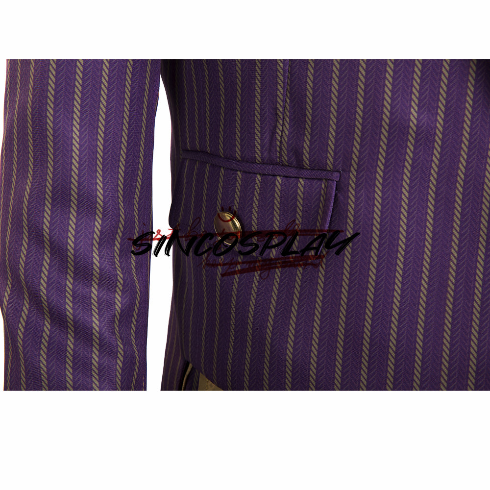 Batman:Arkham Asylum Cosplay Joker Cosplay Costume