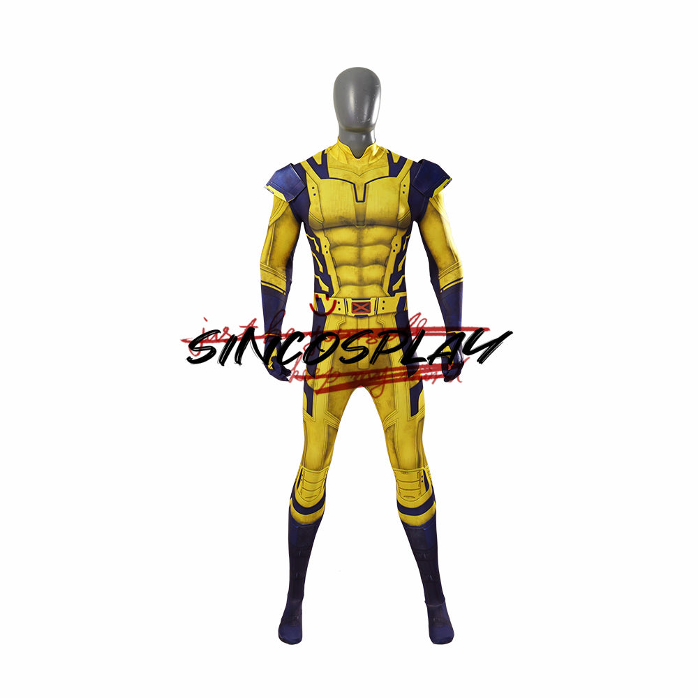 Deadpool 3 Deadpool & Wolverine Cosplay Costume Bodysuit