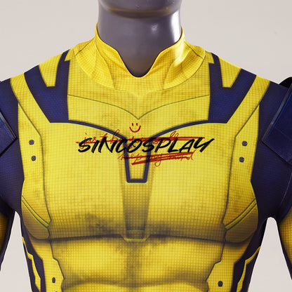 Deadpool 3 Deadpool & Wolverine Cosplay Costume Bodysuit