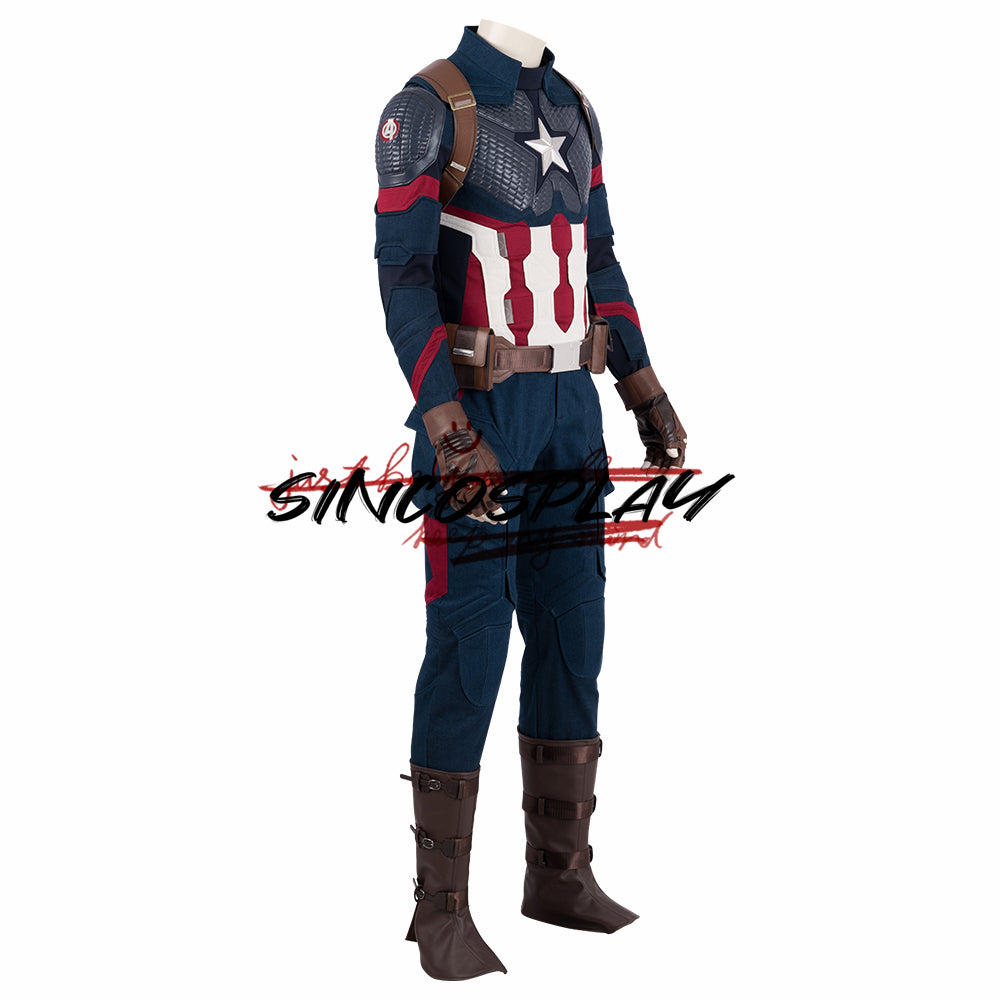 Avengers: Endgame Captain America Cosplay Steve Rogers Cosplay Costume