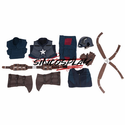 Avengers: Endgame Captain America Cosplay Steve Rogers Cosplay Costume