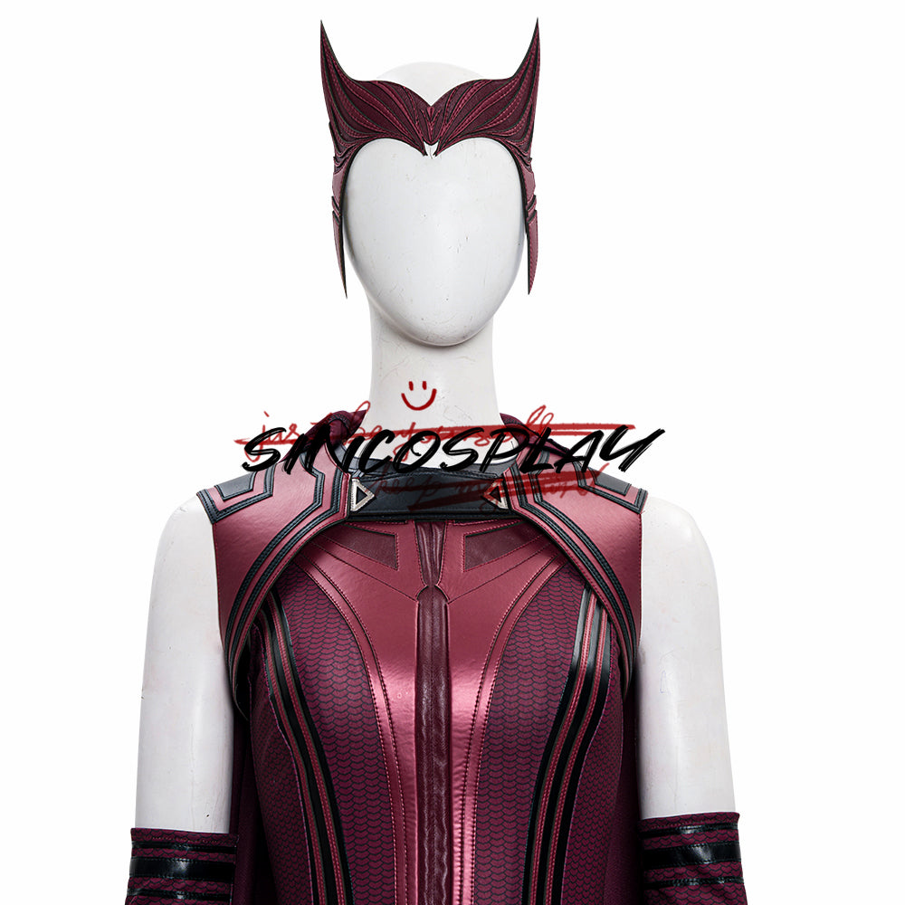 WandaVision Cosplay Wanda Maximoff Scarlet Witch Cosplay Costume