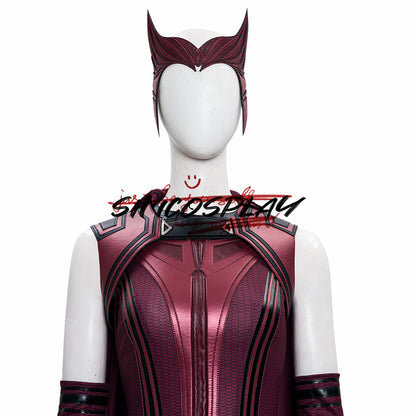 WandaVision Cosplay Wanda Maximoff Scarlet Witch Cosplay Costume