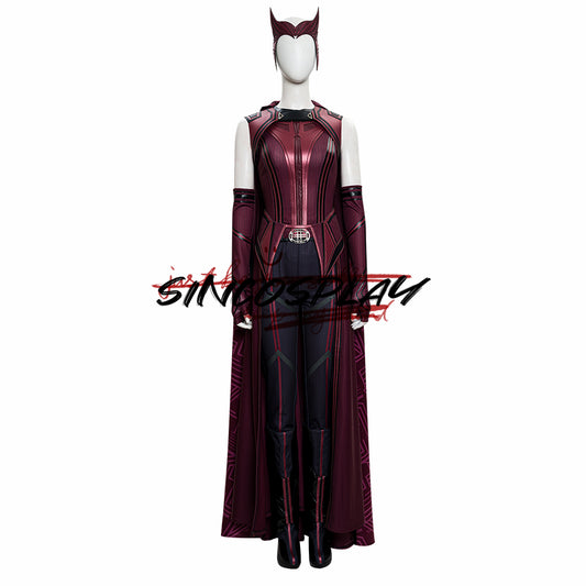 WandaVision Cosplay Wanda Maximoff Scarlet Witch Cosplay Costume