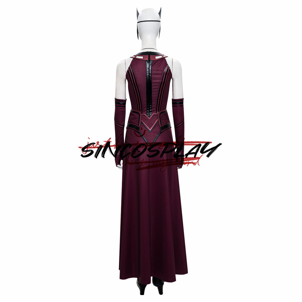 WandaVision Cosplay Wanda Maximoff Scarlet Witch Cosplay Costume