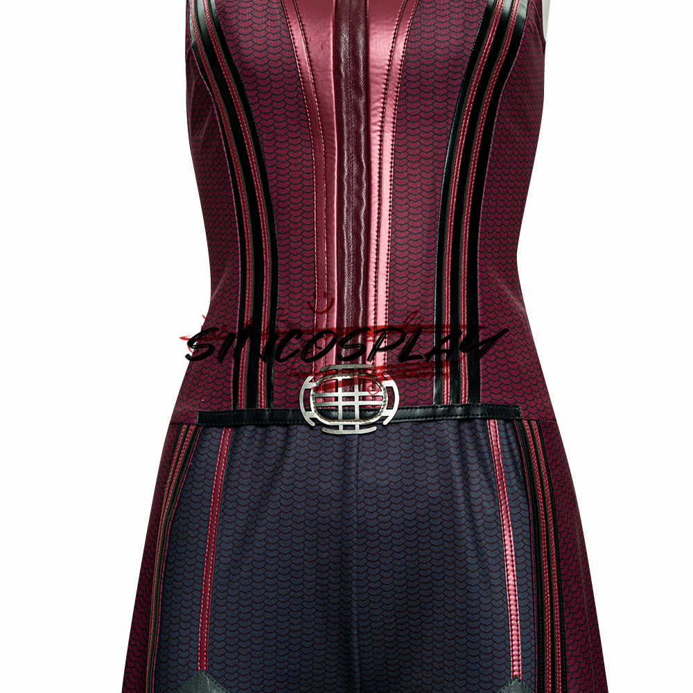 WandaVision Cosplay Wanda Maximoff Scarlet Witch Cosplay Costume