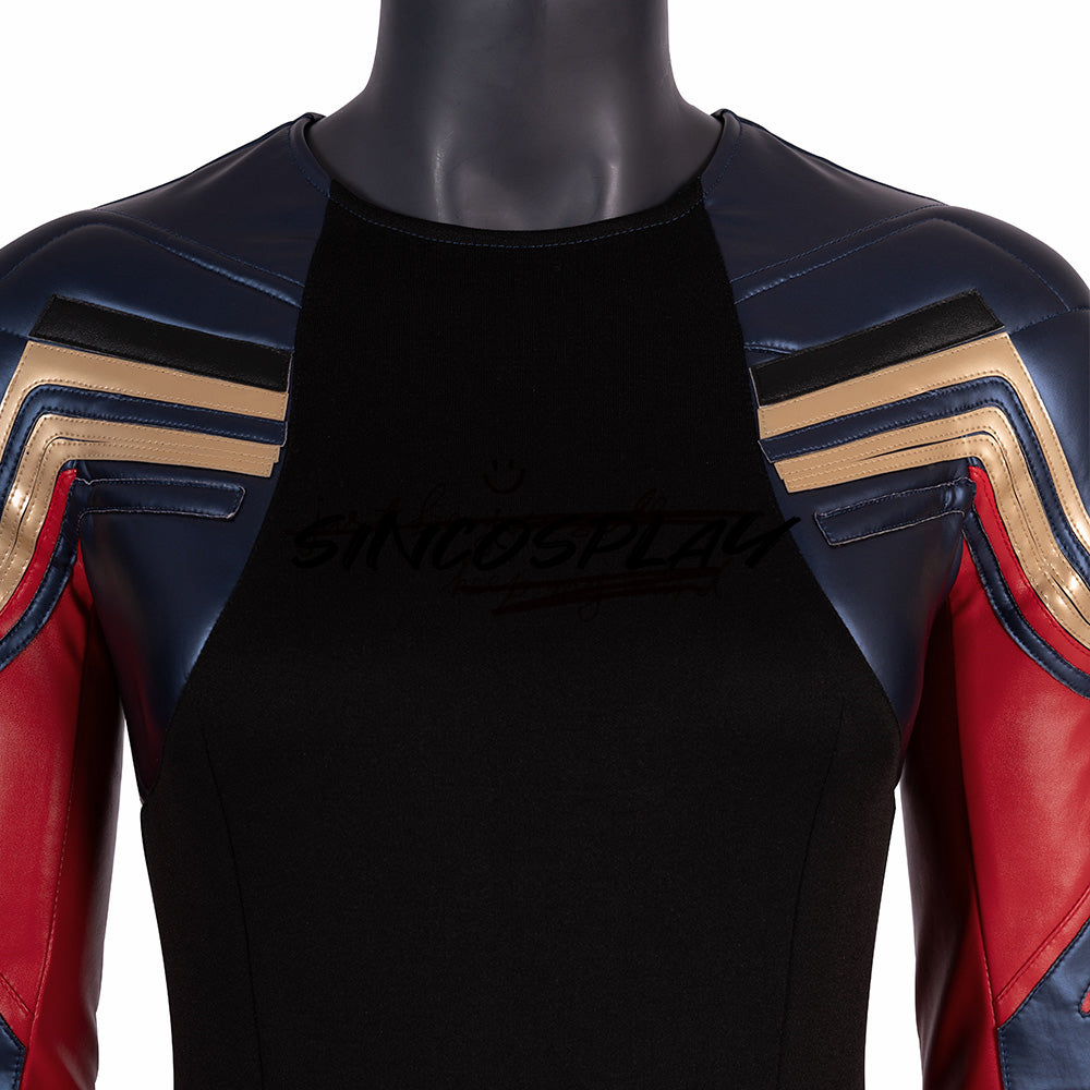 Avengers: Endgame Captain Marvel Cosplay Carol Danvers Cosplay Costume Bodysuit