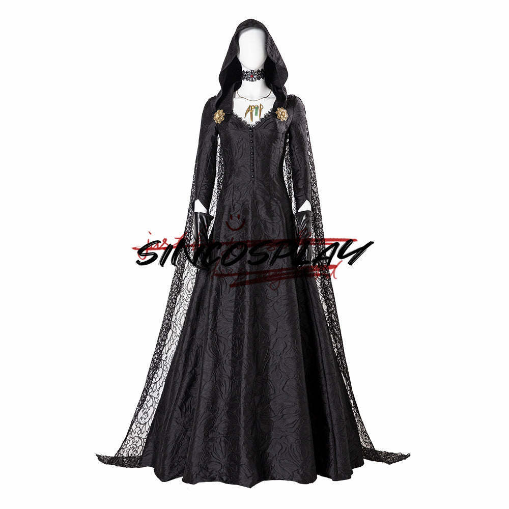 Resident Evil Village Cosplay Bela Dimitrescu Cosplay Costume