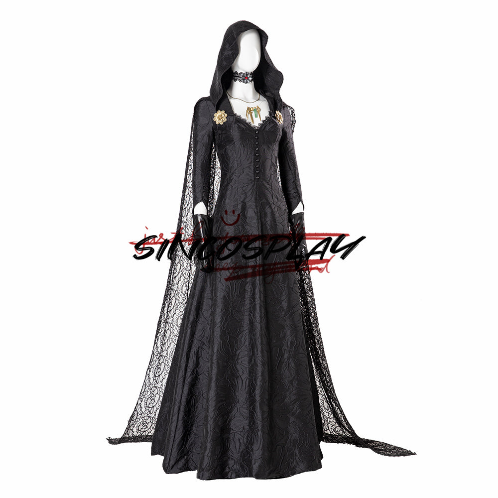 Resident Evil Village Cosplay Bela Dimitrescu Cosplay Costume