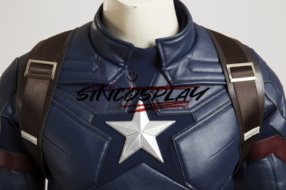 Captain America: Civil War Steven Rogers Cosplay Costume High Quality