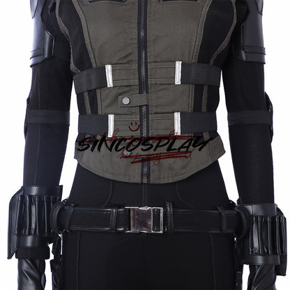 Avengers: Infinity War Cosplay Black Widow Natasha Romanoff Cosplay Costume Green Suit