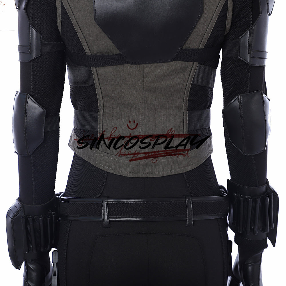 Avengers: Infinity War Cosplay Black Widow Natasha Romanoff Cosplay Costume Green Suit