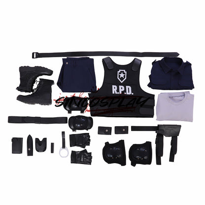 Resident Evil 2 Cosplay Leon Scott Kennedy Cosplay Costume