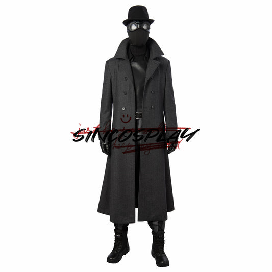 Spider-Man: Into the Spider-Verse Cosplay Spider-Man Noir Peter Parker Cosplay Costume