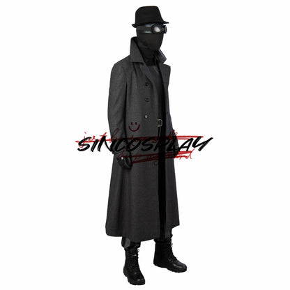 Spider-Man: Into the Spider-Verse Cosplay Spider-Man Noir Peter Parker Cosplay Costume