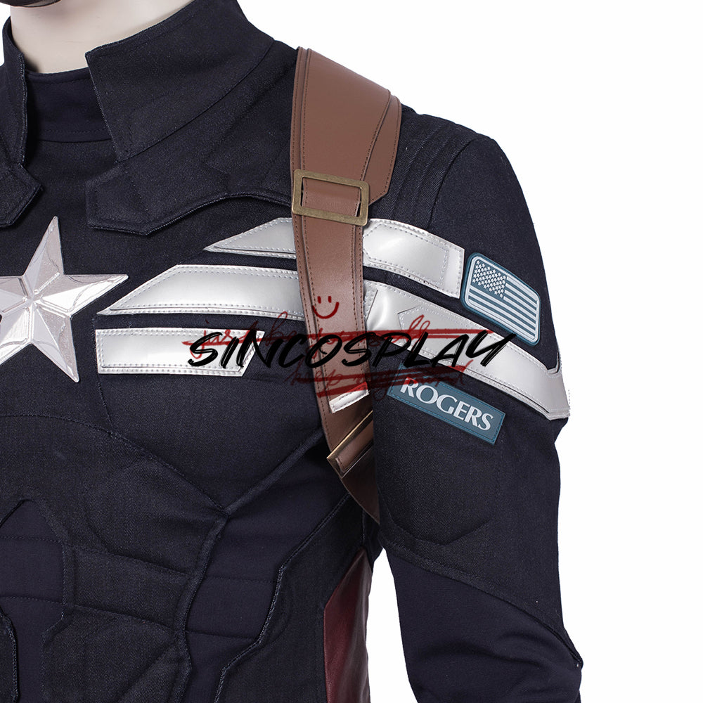 Avengers: Endgame Cosplay Captain America Steve Rogers Cosplay Costume