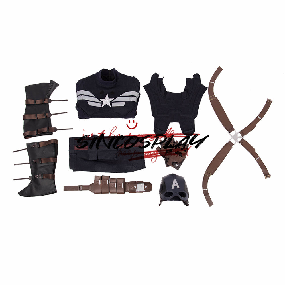 Avengers: Endgame Cosplay Captain America Steve Rogers Cosplay Costume