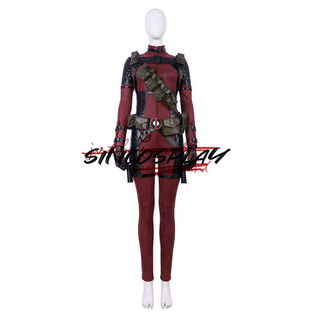 Deadpool 2 Cosplay Lady Deadpool Wanda Wilson-Kostumo