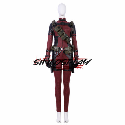 Deadpool 2 Cosplay Lady Deadpool Wanda Wilson-Kostumo