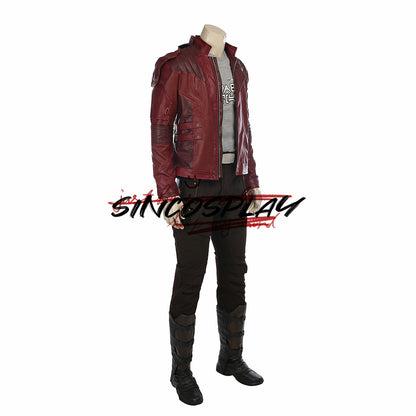 Guardians of the Galaxy Vol. 2 Cosplay Star-Lord  Peter Quill Cosplay Costume Short Combat Uniform