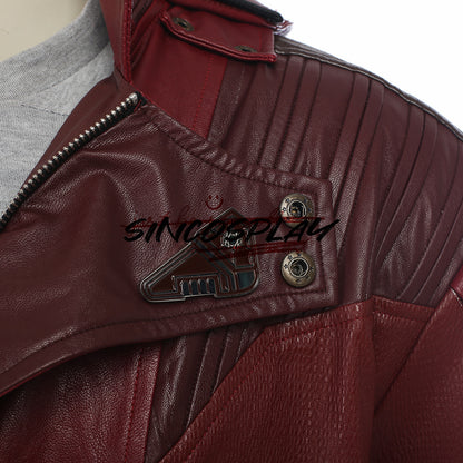 Guardians of the Galaxy Vol. 2 Cosplay Star-Lord  Peter Quill Cosplay Costume Short Combat Uniform