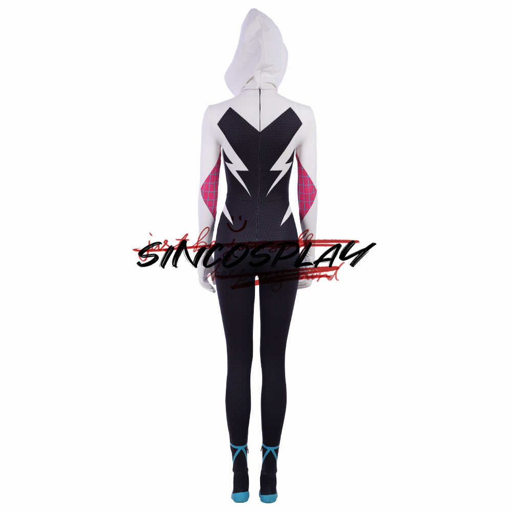 Spider-Man: Into the Spider-Verse Cosplay Gwen Stacy Cosplay Costume Bodysuit