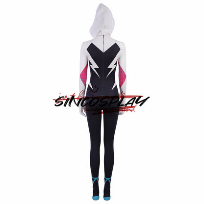 Spider-Man: Into the Spider-Verse Cosplay Gwen Stacy Cosplay Costume Bodysuit