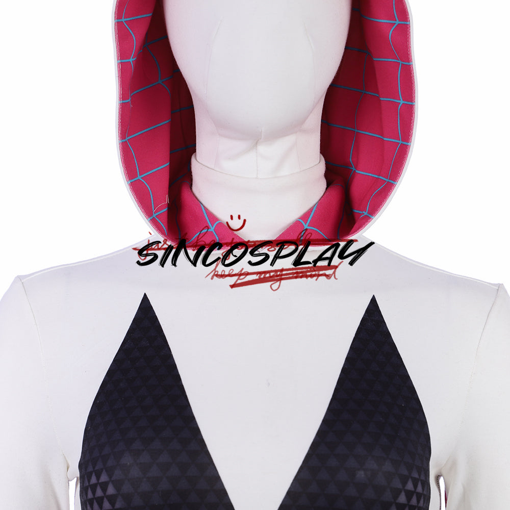 Spider-Man: Into the Spider-Verse Cosplay Gwen Stacy Cosplay Costume Bodysuit