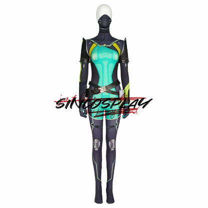 Valorant Cosplay Viper Cosplay Costume Bodysuit