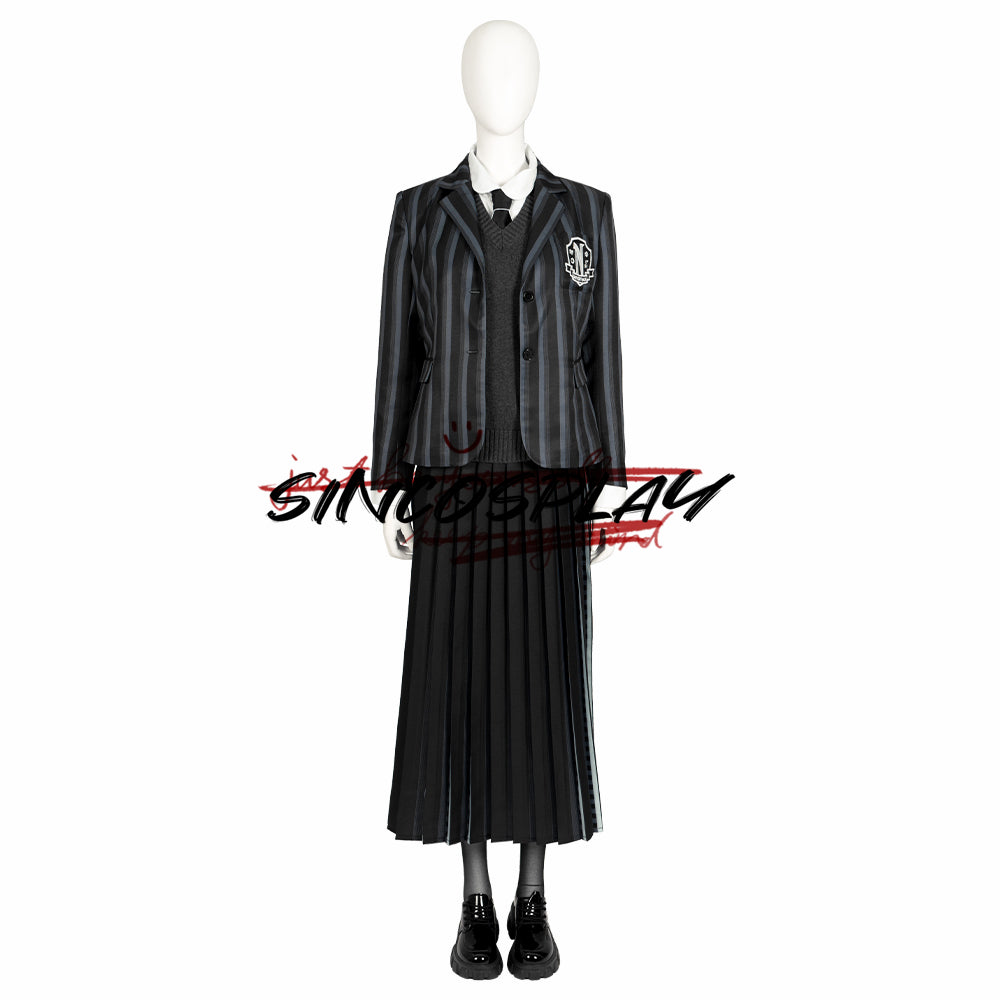 Merkredo CosplayWednesday Addams Cosplay Costume