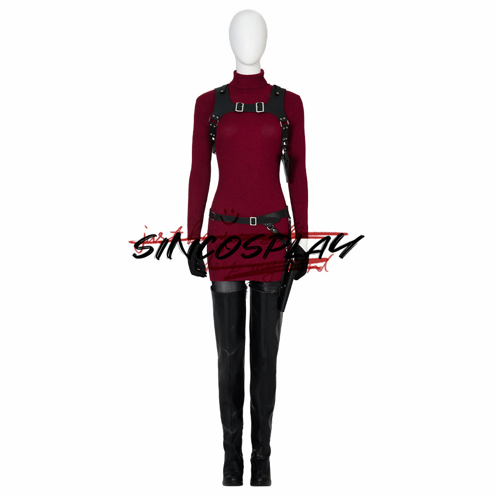 Resident Evil 4 Remake Ada Wong Cosplay Costume