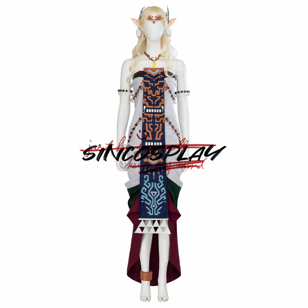 The Legend of Zelda: Tears of the Kingdom Queen Sonia Cosplay Costume