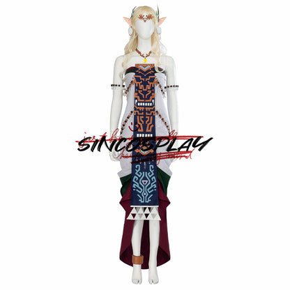 The Legend of Zelda: Tears of the Kingdom Queen Sonia Cosplay Costume