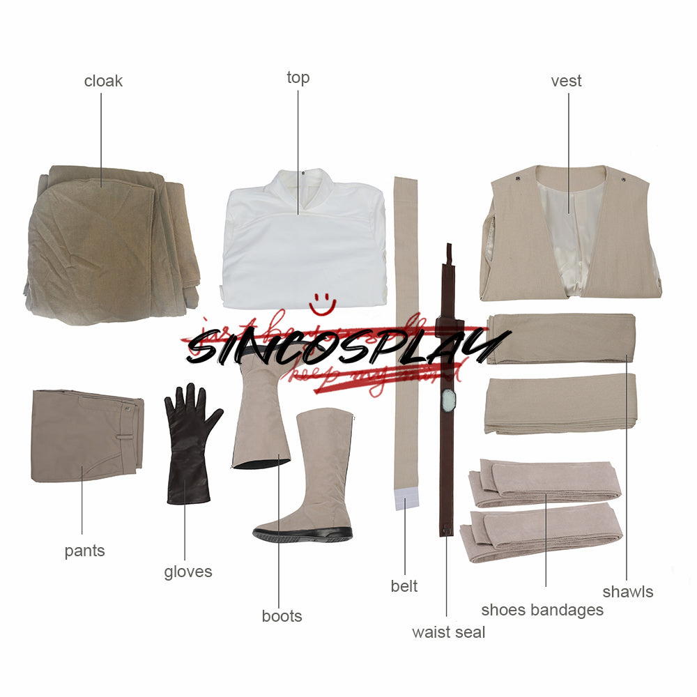 Star Wars: The Last Jedi Cosplay Luke Skywalker Cosplay Costume