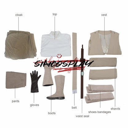 Star Wars: The Last Jedi Cosplay Luke Skywalker Cosplay Costume