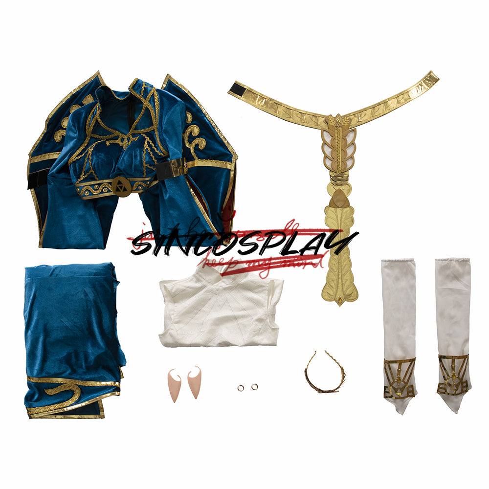 The Legend of Zelda: Breath of the Wild Cosplay Princess Zelda Cosplay Costume